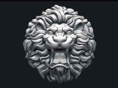 Roaring Lion Head V2