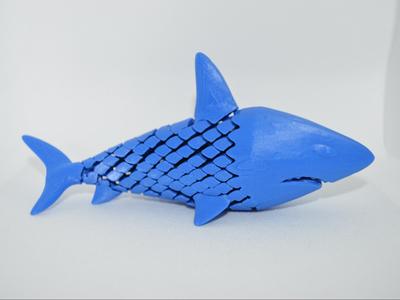 Articulated shark