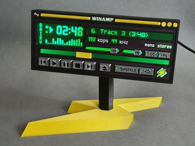 Winamp Player 3D Lamp