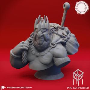 Grinkle the Goblin King - Bust (Pre-Supported)