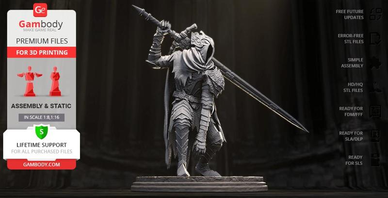 Artorias STL files for 3D Printing | Assembly Model