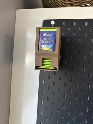 Tea Bag Organizer for IKEA SKÅDIS Pegboard   