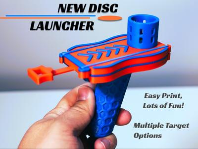 Disc Launch Challenge - Fun Target Game