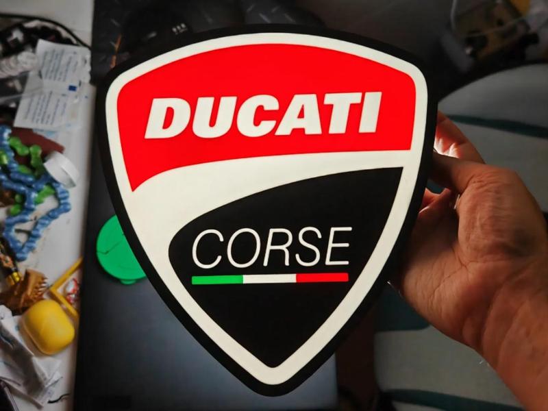Ducati Logo LED Lamp Lightbox