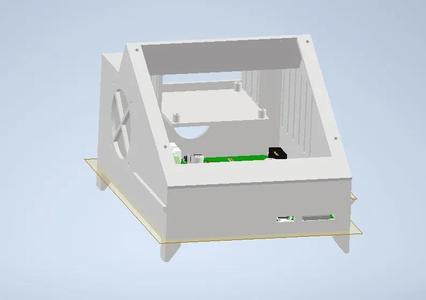 Ender 3 External electronic case (BTT E3 v3 + OPI Zero3)   