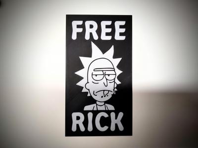 Free Rick Wall Art