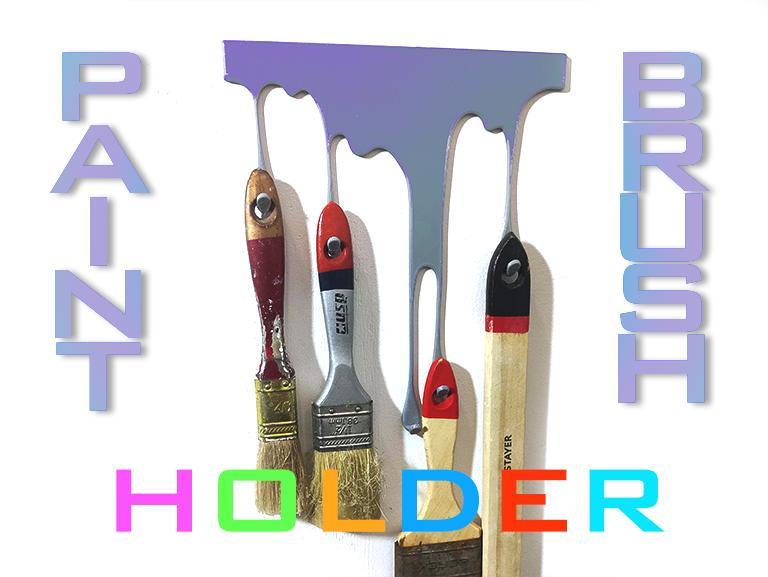 Paint Brush Holder