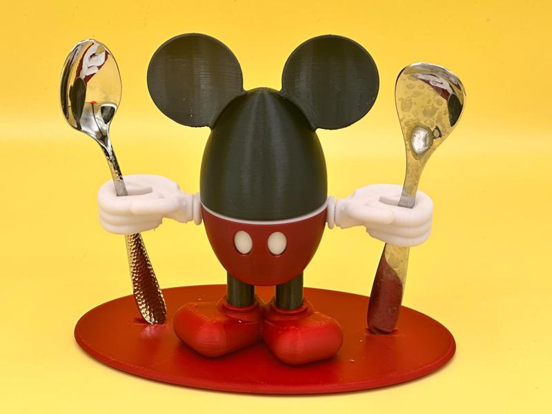 Egg cup in a Mickey Mouse design - no ams
