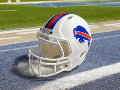 Buffalo Bills NFL Football Helmet