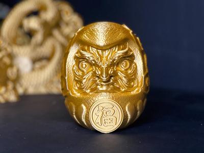 Japanese Daruma Doll Vault Piggy Bank