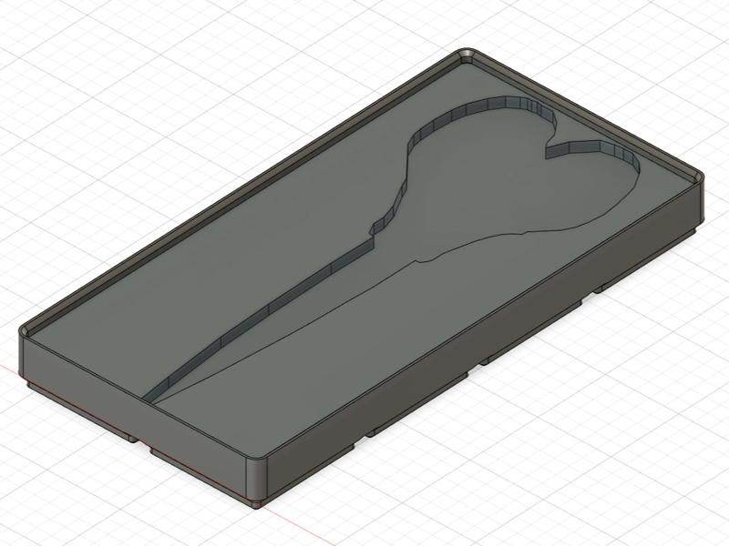 Combo Scissors & Pen Holder - Gridfinity