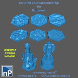 Battletech Buildings and Bases - pack 2