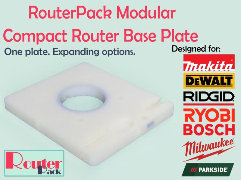 RouterPack Compact router Base Plate