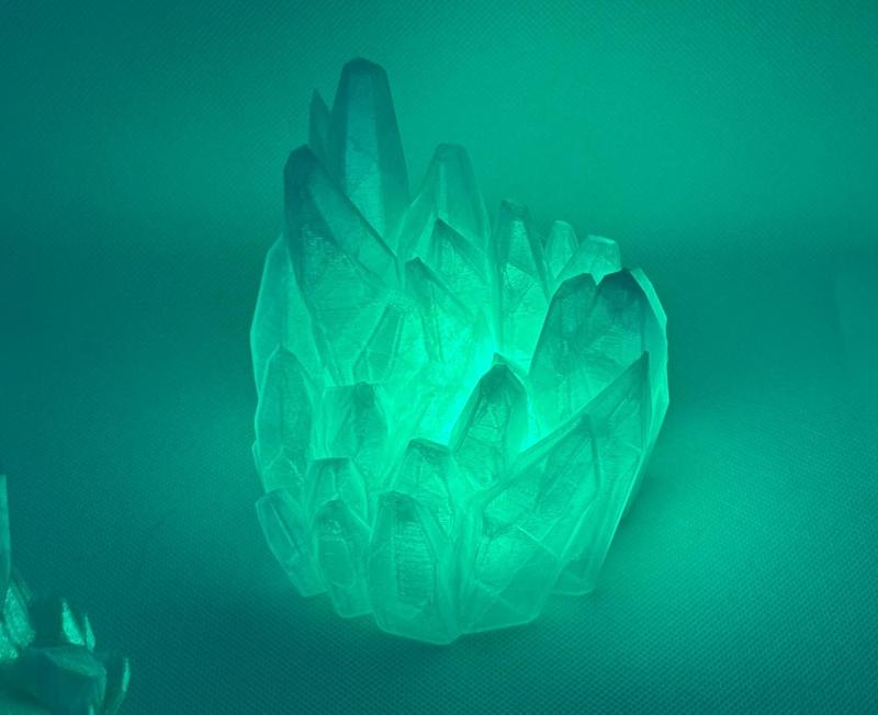 Crystal Wireless Lamp. RGB magical Crystals