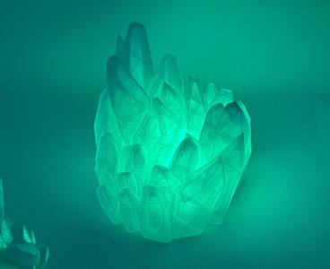 Crystal Wireless Lamp. RGB magical Crystals