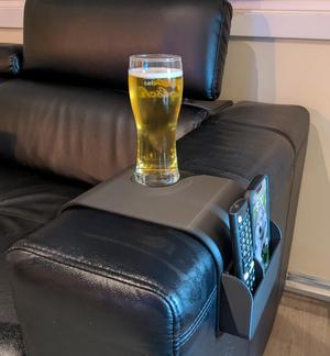 Couch Arm Table and Remote Holder (Large)