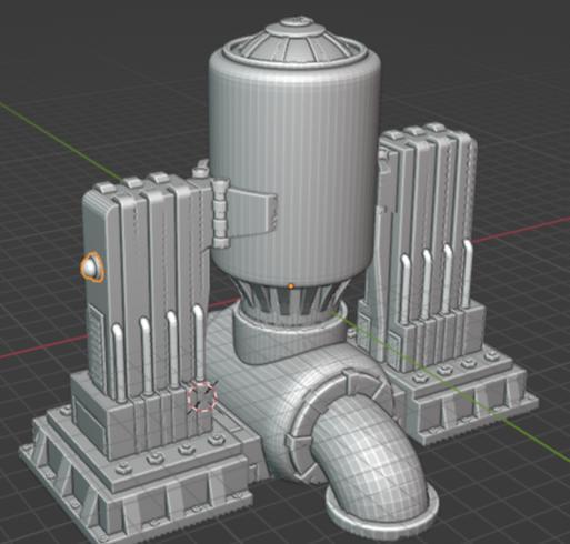 Industrial terrain