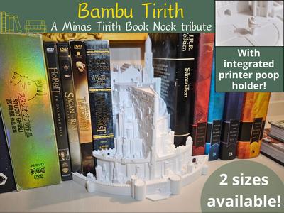 Bambu Tirith - A Minas Tirith Book Nook Tribute 