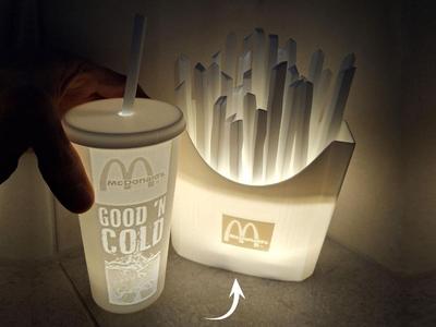 McDonald’s-Inspired Tealight Fries