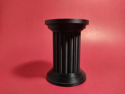 Fluted Column Modular Display Set for Mini Models