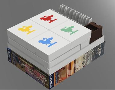 White Castle boardgame big box insert
