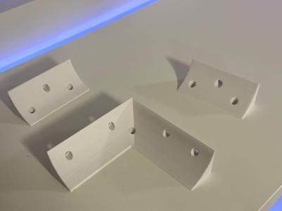 Corner Shelf Bracket Kit