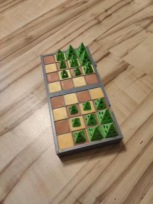 Portable Martian Chess