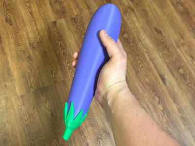 Eggscalibur - The Retractable Eggplant Saber Sword