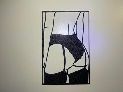 wall-window-door-house wall art-Sexy Women