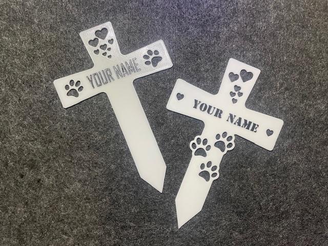 Memorial-Gravestone-Remembrance Sign-Dogs-Cats Paw