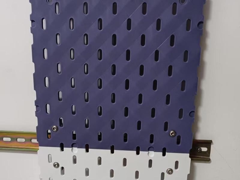 Install the simple pegboard (easy and straightforward installation)