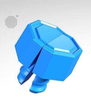 9 mm Small Thread, Small Head, Shank Folded-Bolt