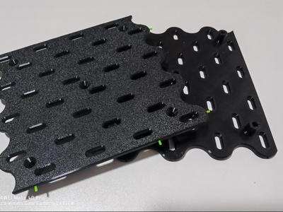 Interlocking IKEA Pegboard