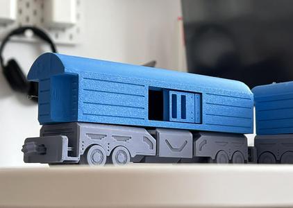 Cargo Wagon (Print in Place)