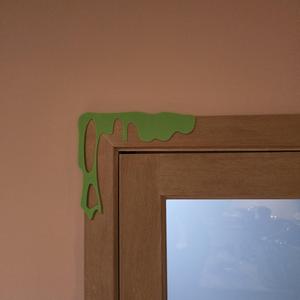Slime door decoration