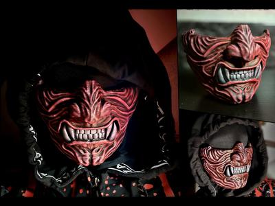 Samurai Oni Mask #03