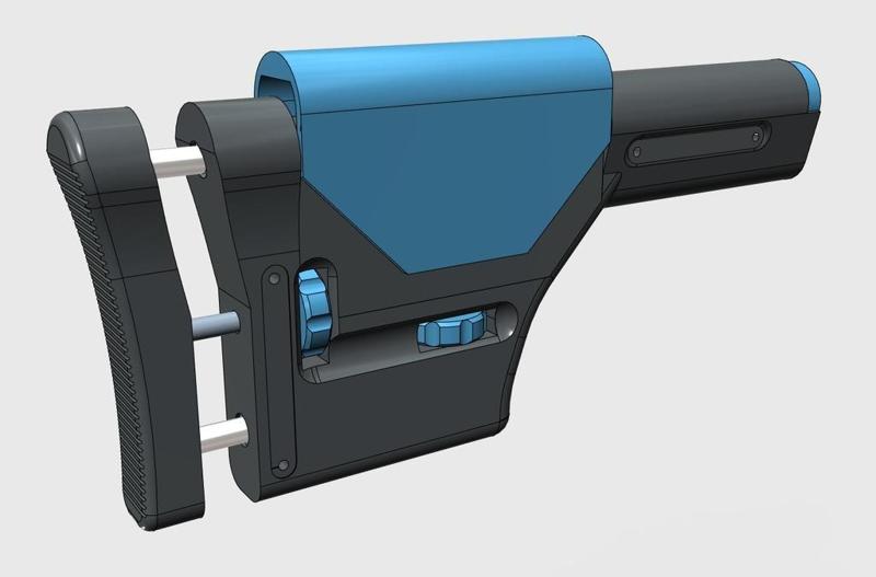 Magpul PRS Type Stock - Airsoft