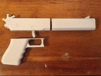 Rubberband Gun all pieces single plate, raft only.  Dowels included.