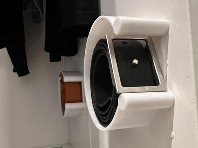 Belt holder for IKEA PAX wardrobe