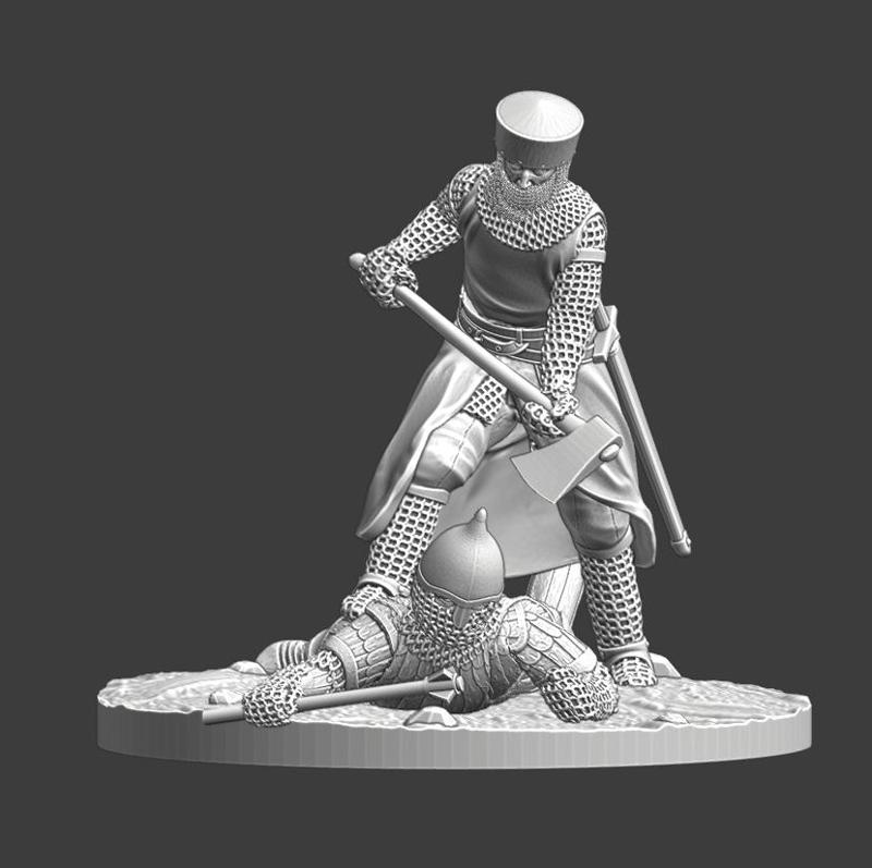  Stay down  - Medieval diorama