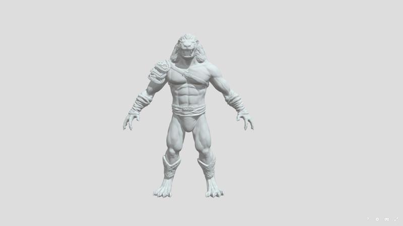 the lion man