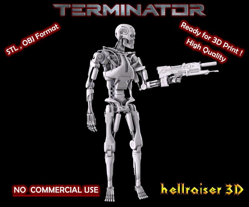 Terminator T-800 Endoskeleton Pose 4