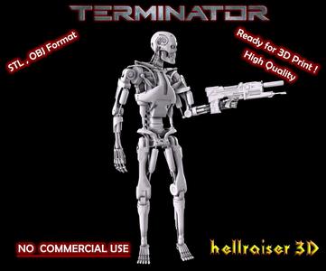 Terminator T-800 Endoskeleton Pose 4