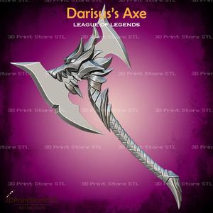 Darisus Axe  Cosplay League of Legends - STL File