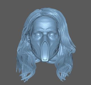 DC SPOILER STEPHANIE BROWN BATMAN HEADSCULPT
