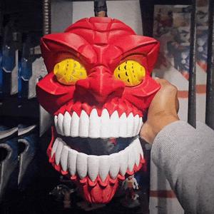 Dandadan Okarun Mask - Dan Da Dan Turbo Granny Yokai Cosplay - Movable Jaw