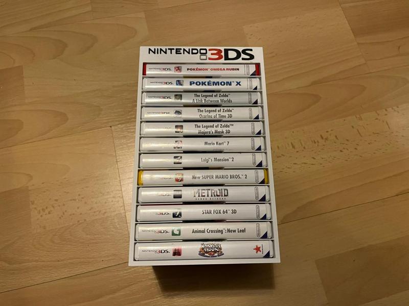 Nintendo 3DS Game Stand / Spiele Halter