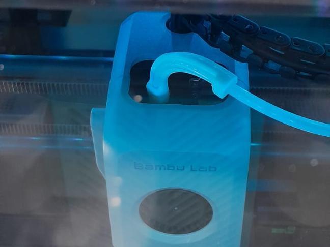 Bambulab x1c 0.2mm PETG hose holder PLA 