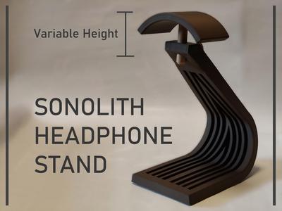 SONOLITH - Height Adjustable Headphone Stand