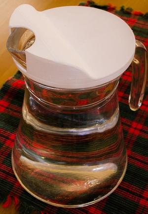 Cat-proof Arcoroc Arc Jug lid